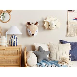 Beliani Decorazione da parete en Cotone Moderno BAMBI  