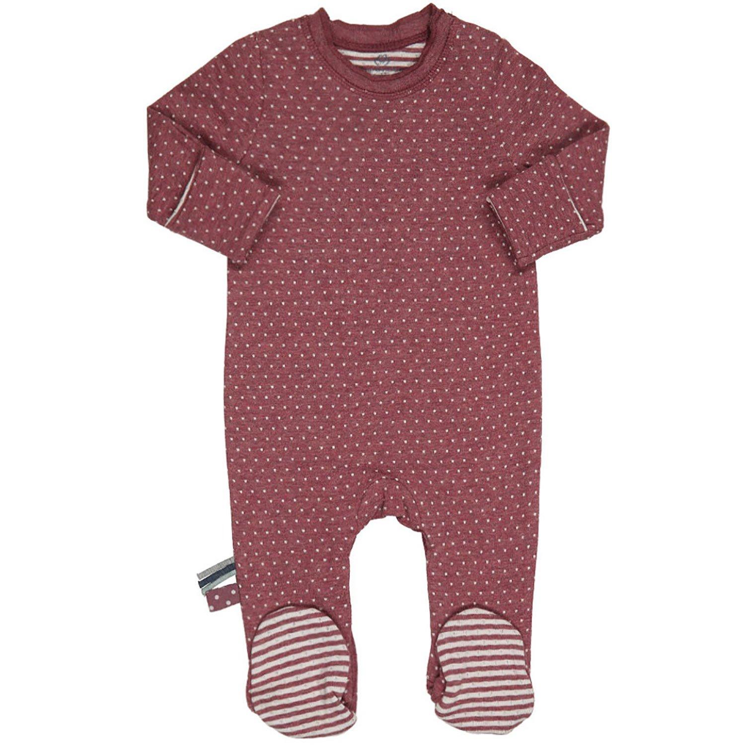 Image of Schlafstrampler Unisex Bordeaux 6-9M
