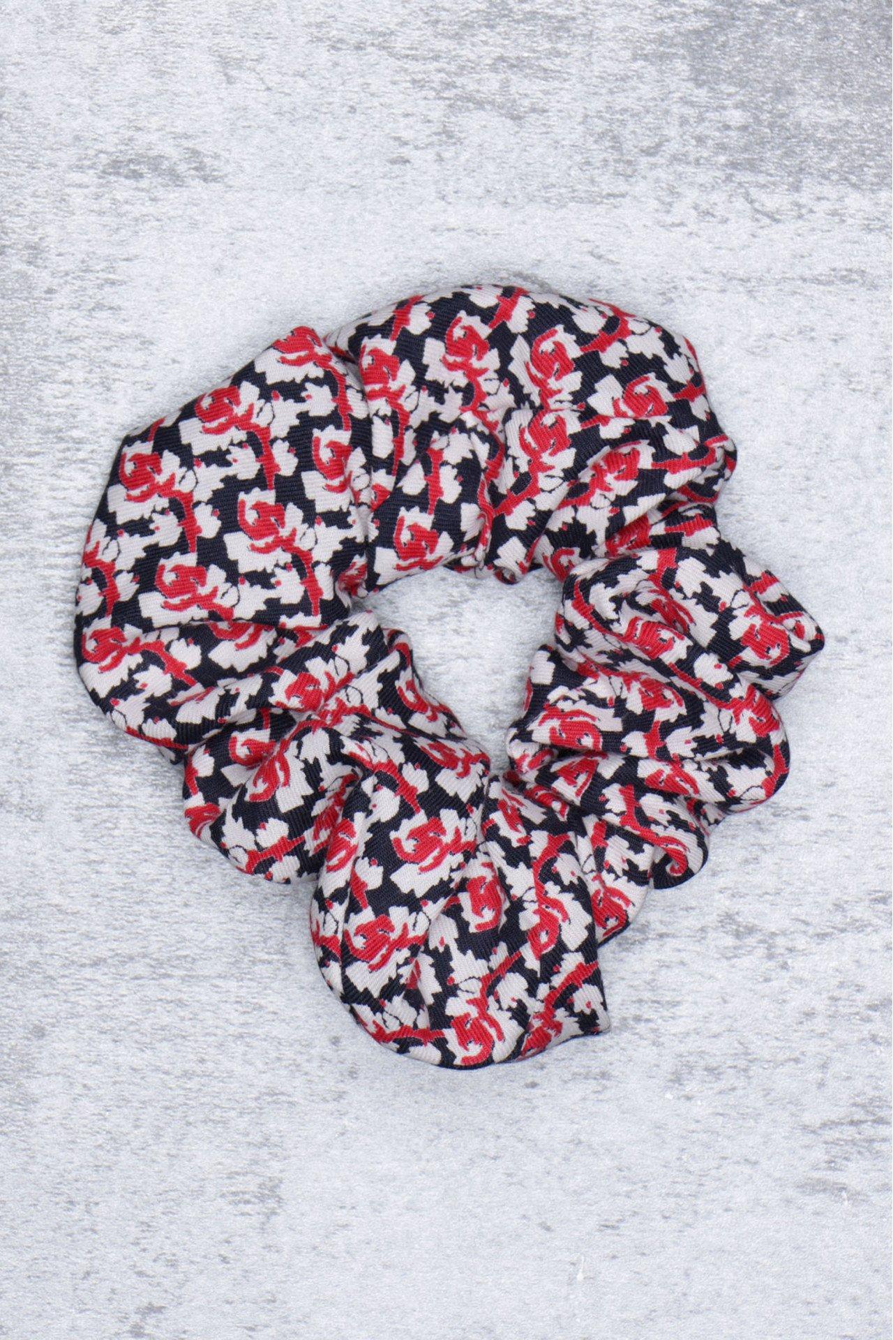 Image of Das-schwarze Scrunchie Damen Rot ONE SIZE