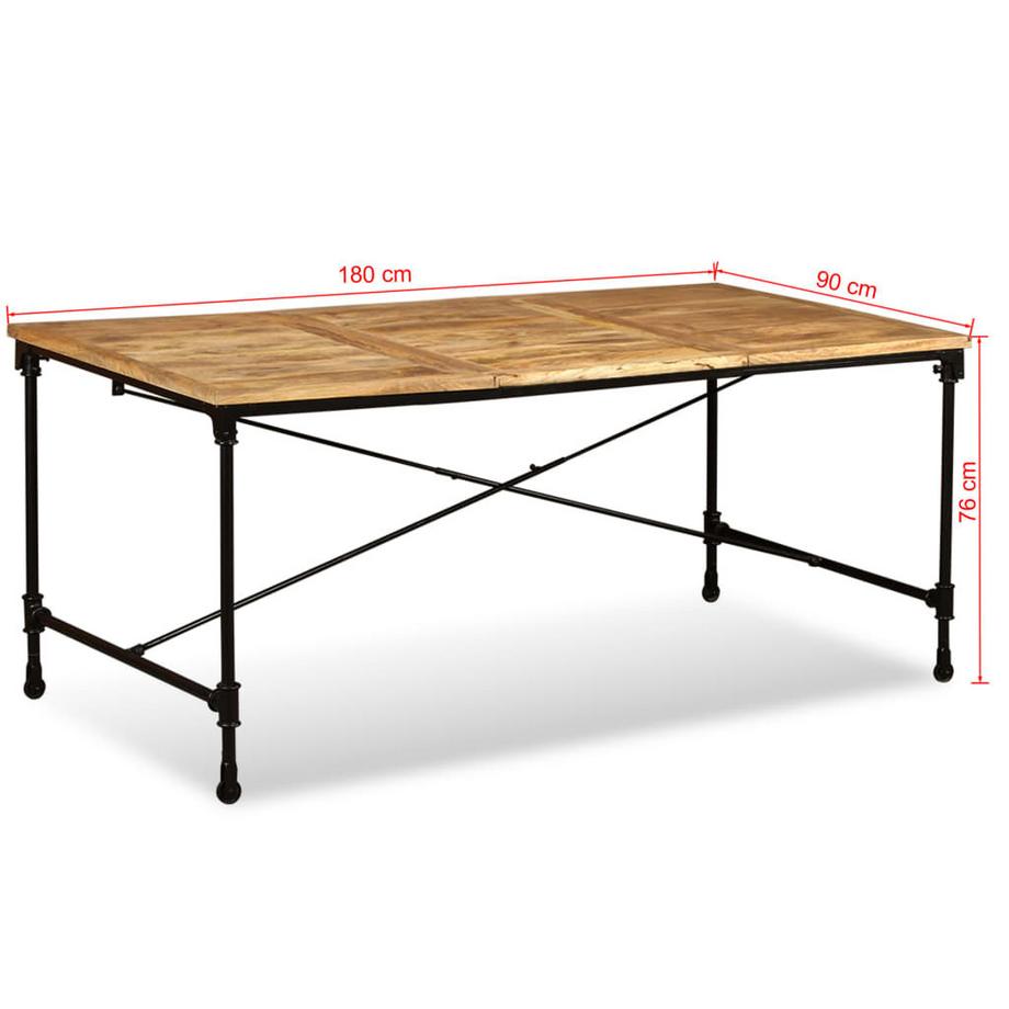VidaXL Esstisch holz  