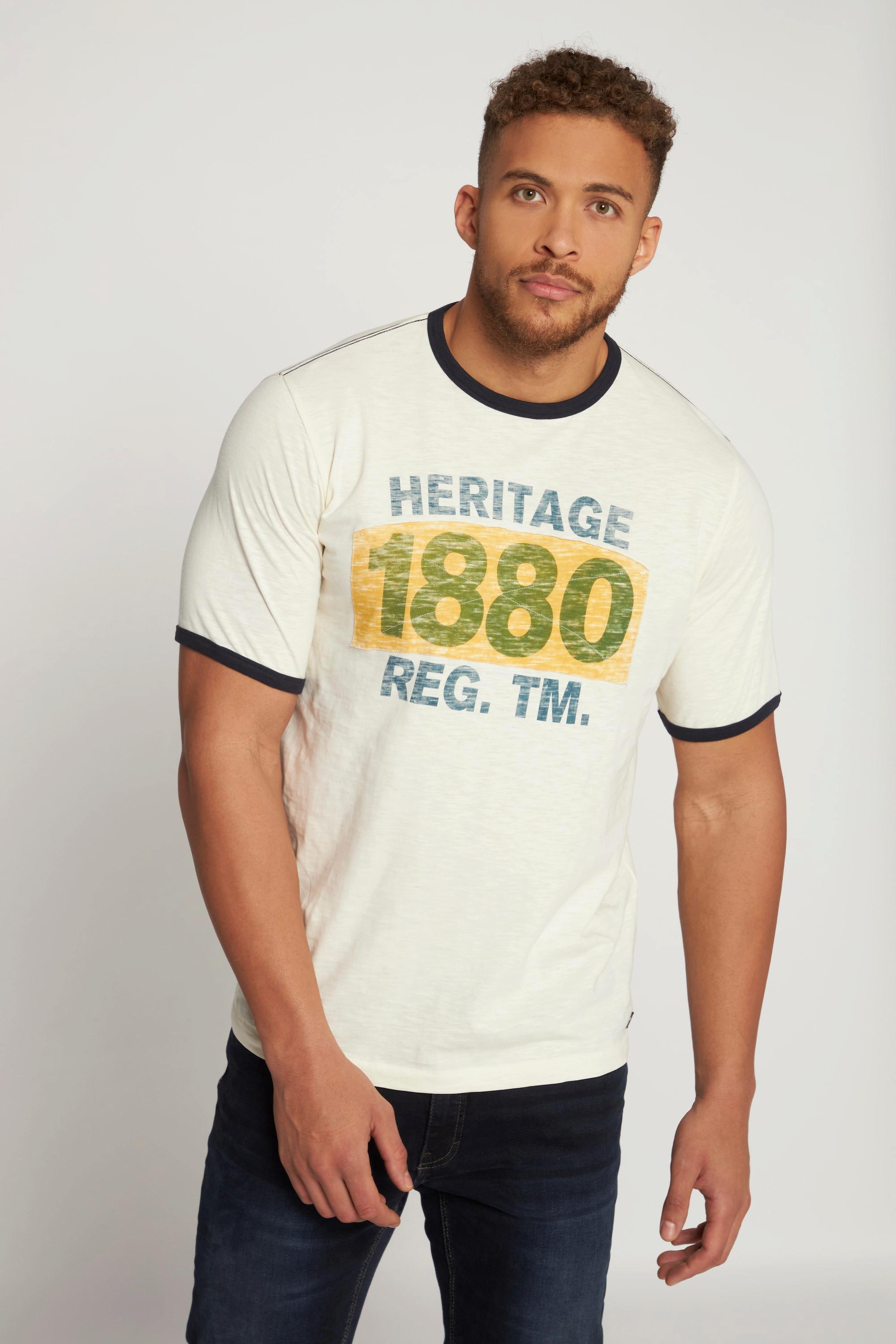 JP1880  T-Shirt, Halbarm, Flammjersey, 1880 Badge 