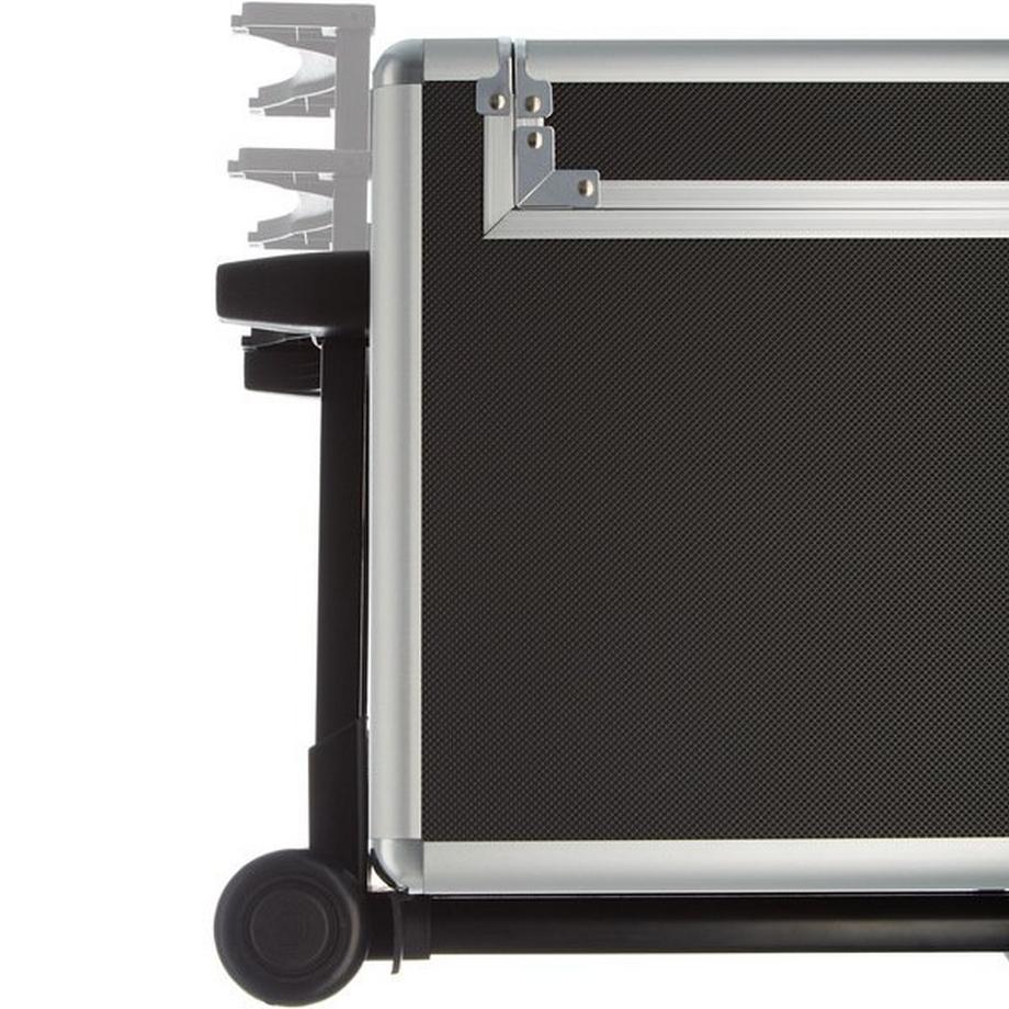 Tectake  Vanity mallette coffret maquillage  4-en-1 avec revêtement intérieur en velours 