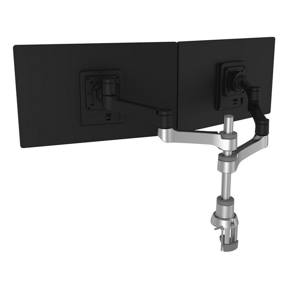 R-GO-Tools  Monitorhalterung R-Go Zepher, verstellbarer Doppel-Monitorarm, 100% Zirkular, bis 8 kg belastbar, 