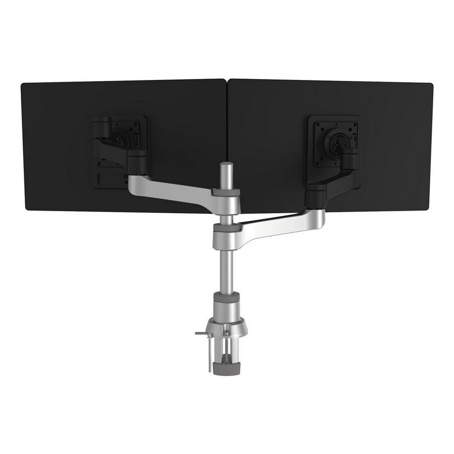 R-GO-Tools  Monitorhalterung R-Go Zepher, verstellbarer Doppel-Monitorarm, 100% Zirkular, bis 8 kg belastbar, 