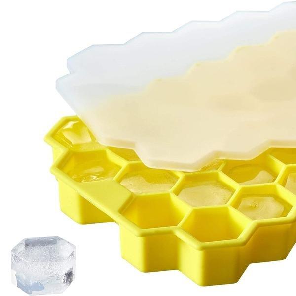 Northio Moule à glaçons en silicone - Jaune  