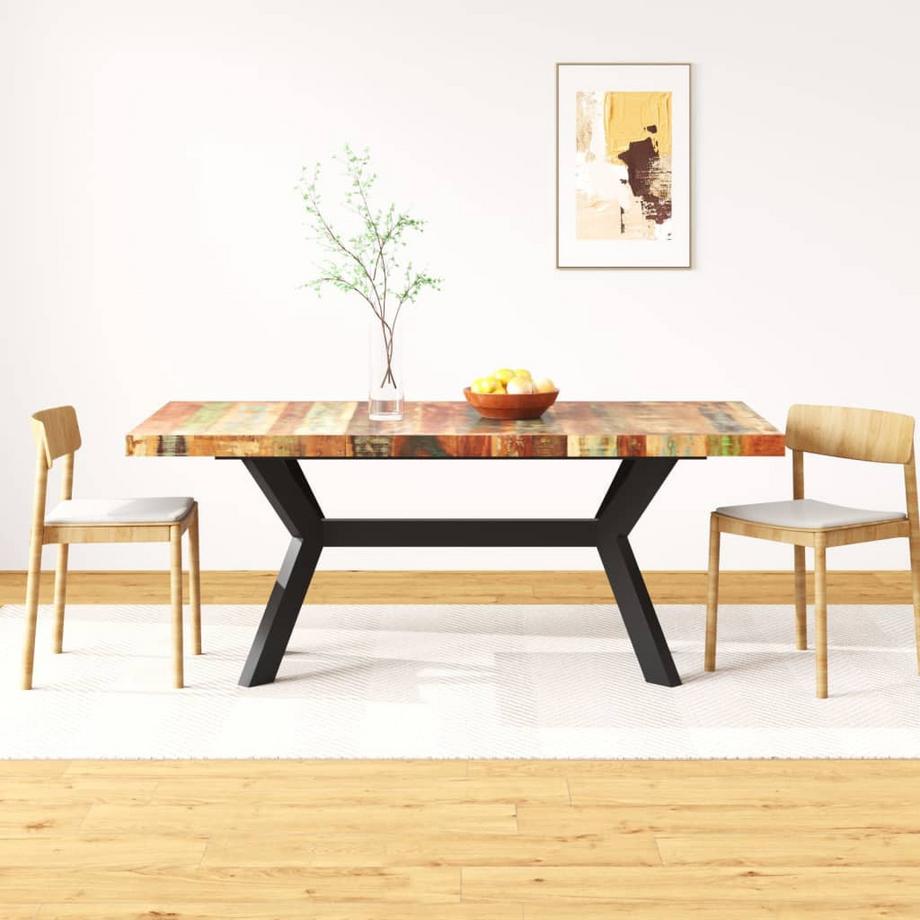 VidaXL Table à manger bois  