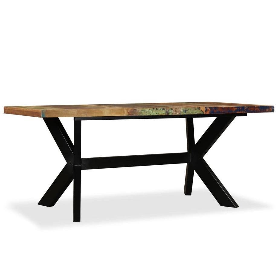 VidaXL Table à manger bois  
