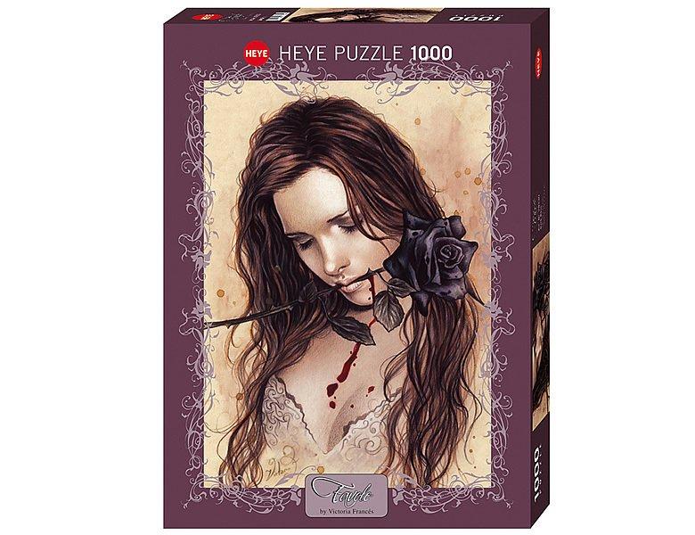 Heye  Puzzle Dark Rose (1000Teile) 