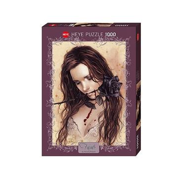 Puzzle Dark Rose (1000Teile)