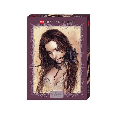 Heye  Puzzle Dark Rose (1000Teile) 