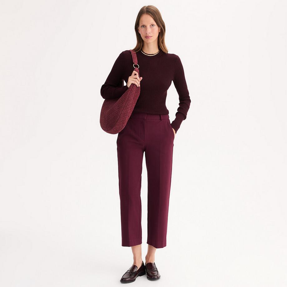 La Redoute Collections Pull Col Rond Maille Côtelée  