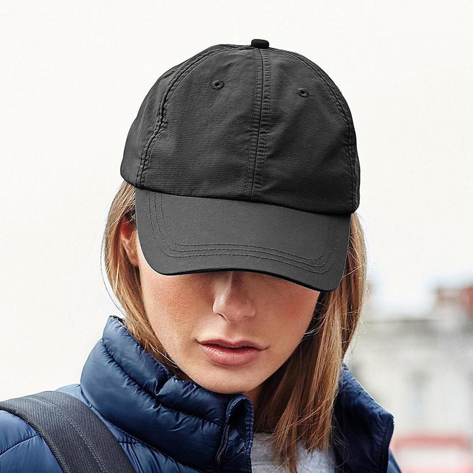 Beechfield Casquette imperméable 6 Panel Baseball  