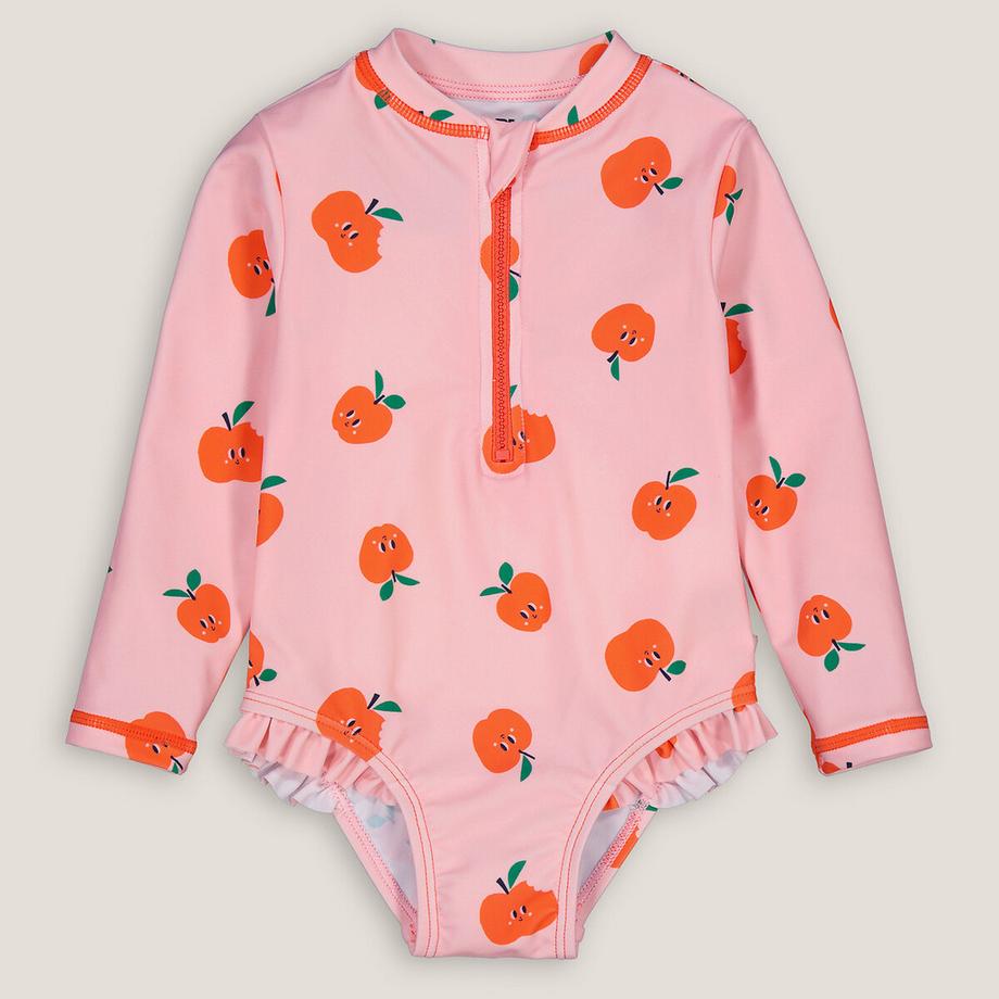 Maillot de bain 1 pièce imprimé pommes