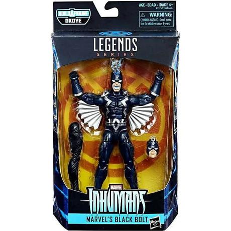 Hasbro  Black Panther Marvel Legends Okoye Series Black Bolt Action Figure 