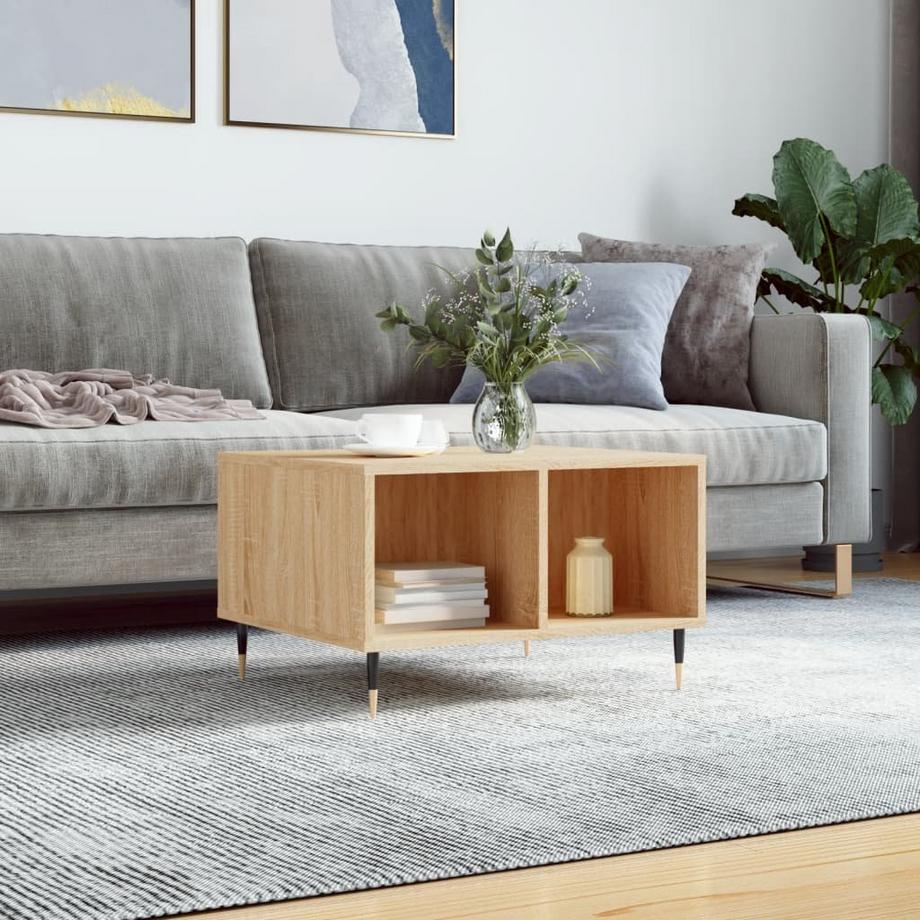 VidaXL Table basse bois d'ingénierie  
