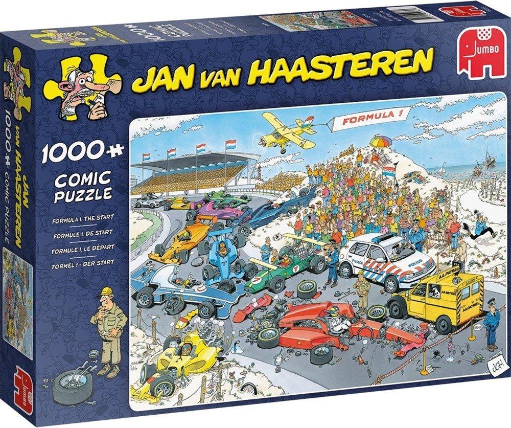 JUMBO  Jan van Haasteren Formel 1 Der Start (1000 Teile 