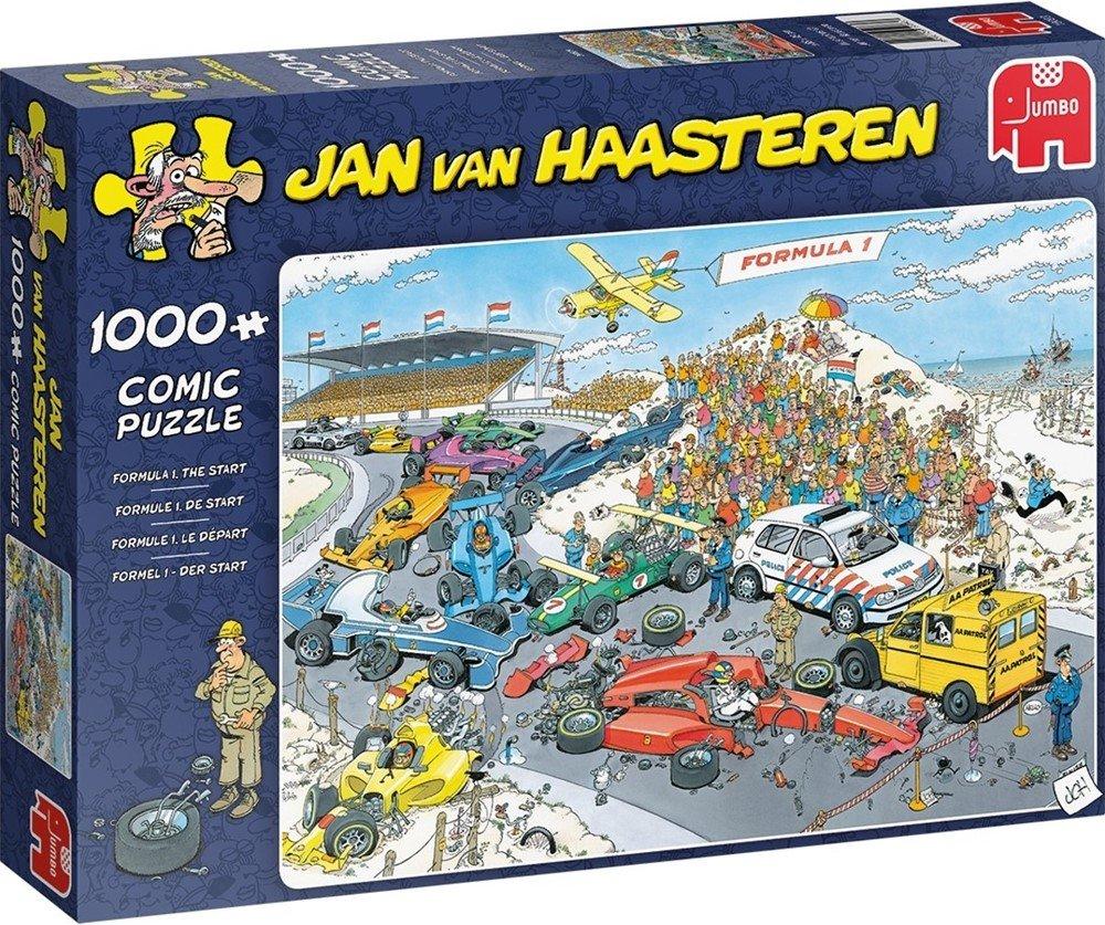 JUMBO  Jan van Haasteren Formule 1, le départ 1000 pièces 