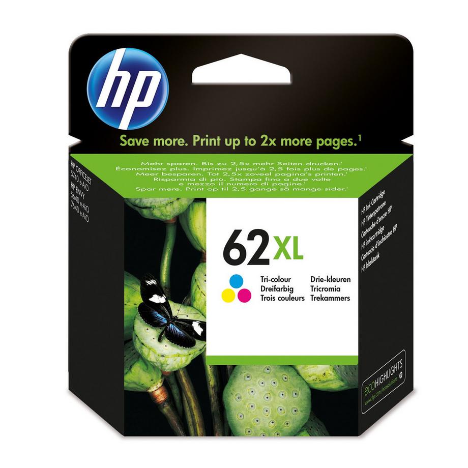 HP  HP Tinte C2P07AE 62XL dreifarbig 