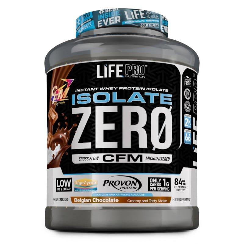 Image of Whey Isolate Zero 2kg Life Pro | Schokolade Unisex Braun ONE SIZE