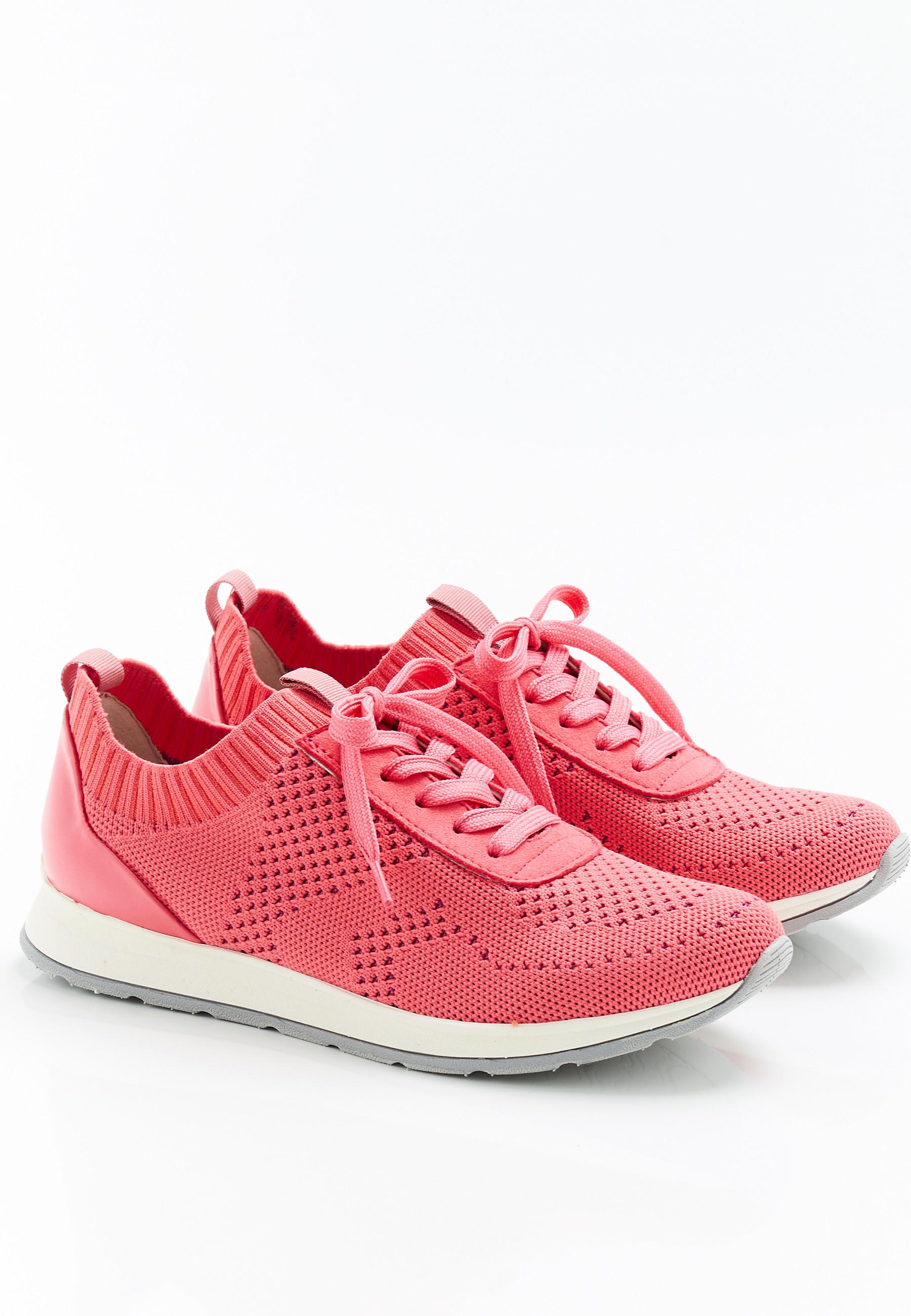 Image of Turnschuhe Aus Dehnbarem Canvas, Amortyl. Unisex Rosa 36