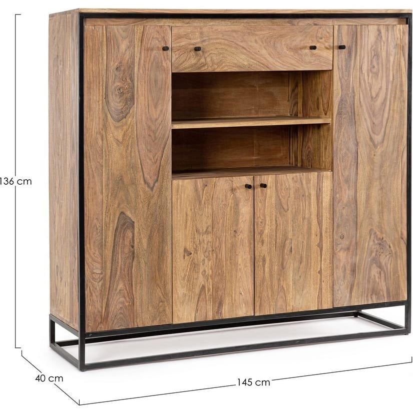 mutoni Highboard Nartan 145x40x136  