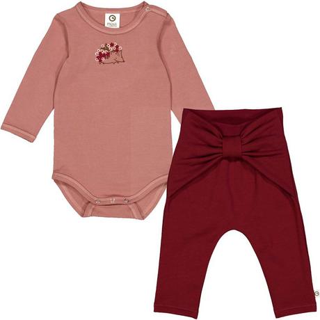 Müsli by Green Cotton  Set aus Langarmbody und Babyhose 