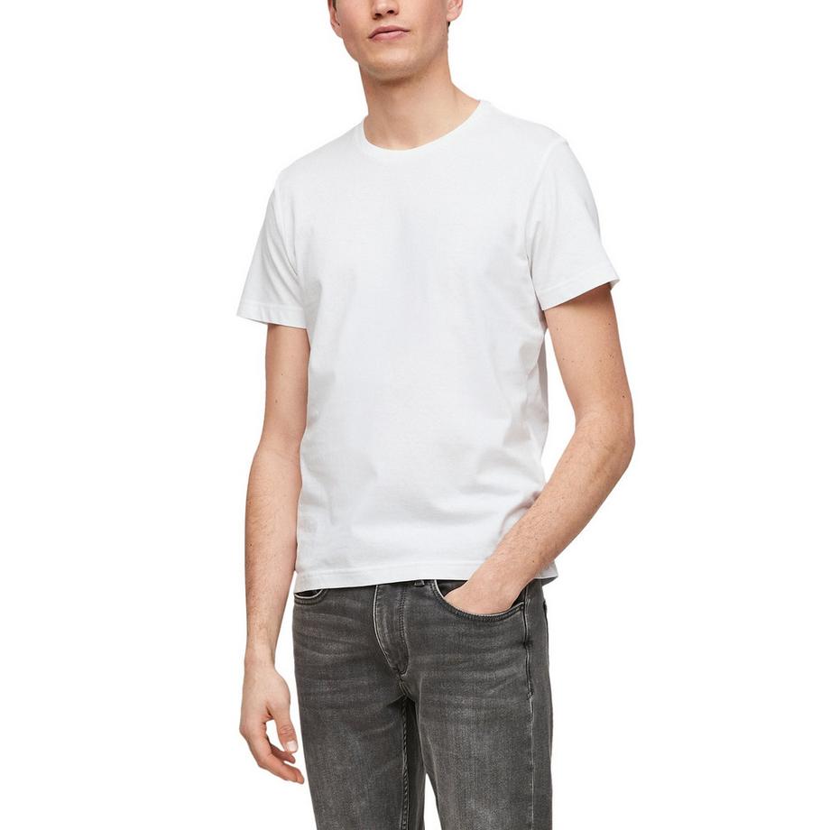 s. Oliver T-shirt  Pack de 4 Confortable à porter-Basic T-Shirt  