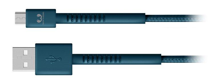Image of Fresh 'n Rebel 2UMC300PB USB Kabel 3 m USB A Micro-USB A Blau