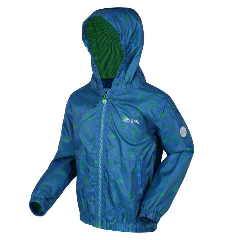 Regatta Muddy Puddle Giacca Impermeabile con Cappuccio  