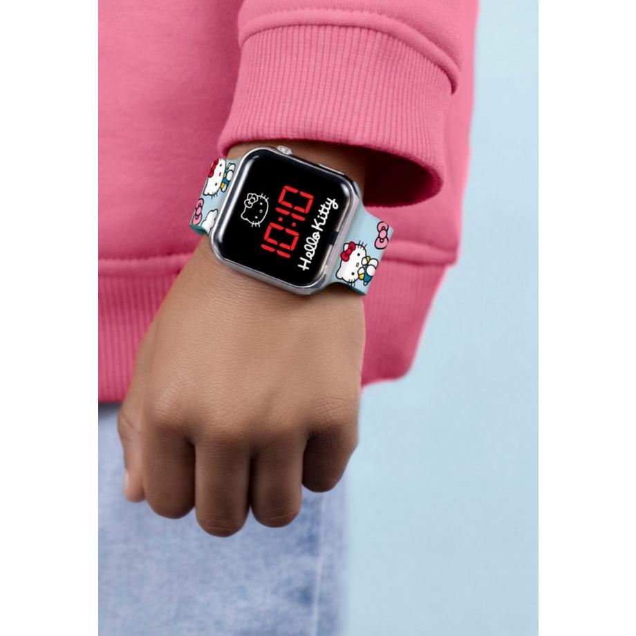 Sanrio  Hello Kitty LED Uhr   Bedrucktem Armband 