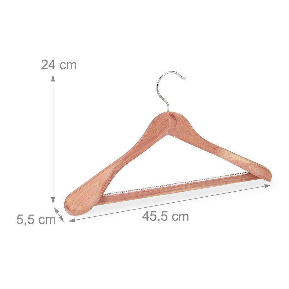 B2X Cintres pour costumes, lot de 16  