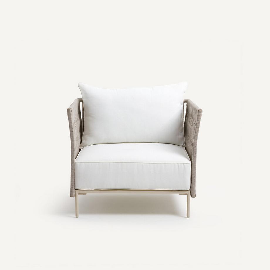 AM.PM Fauteuil de jardin en sangles tressées  