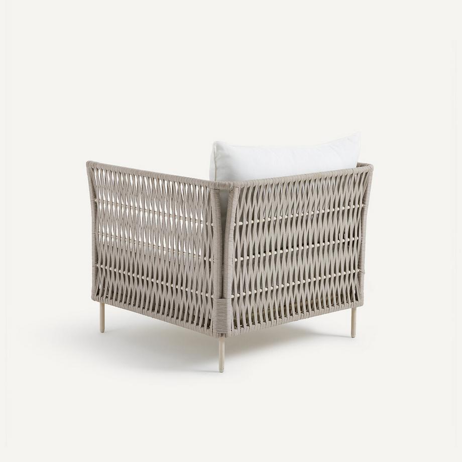AM.PM Fauteuil de jardin en sangles tressées  