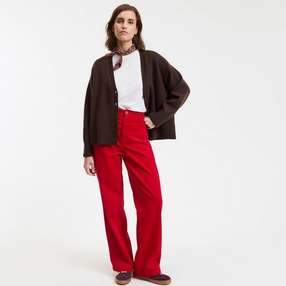 La Redoute Collections Jeans Larghi in Velluto a Coste  