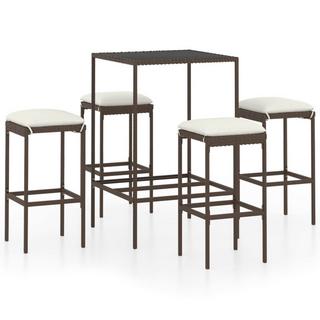 VidaXL Bar-set poly-rattan  