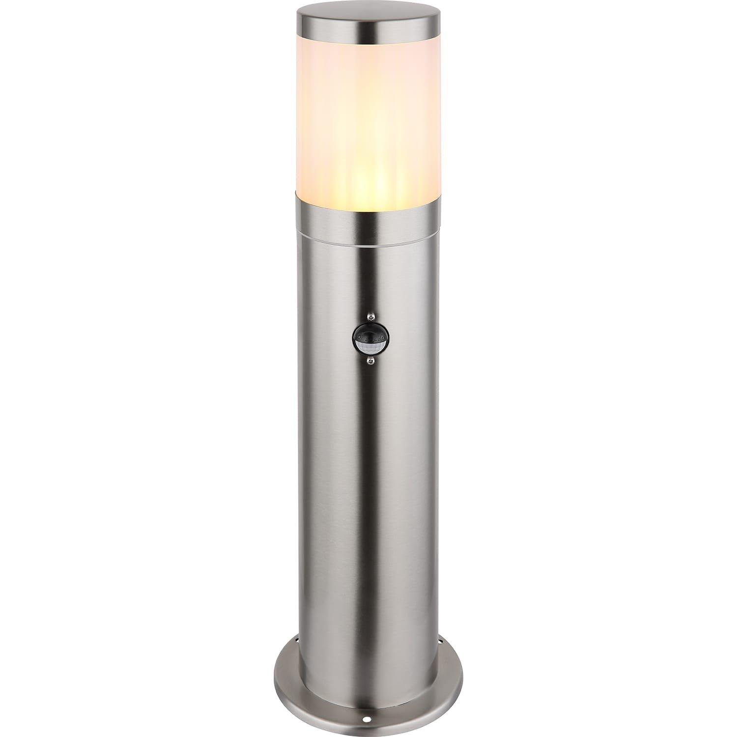 Image of Aussenleuchte Xeloo Edelstahl Silber Glänzend 1xe27 Unisex Silber ONE SIZE