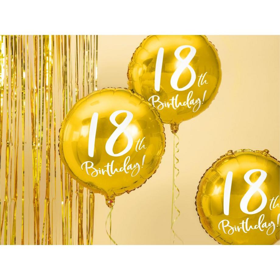 PartyDeco  Folienballon Birthday 