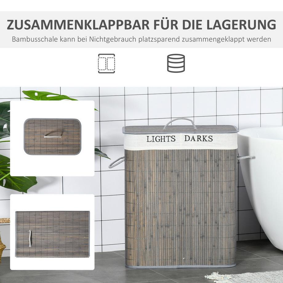 HOMCOM Wäschekorb  