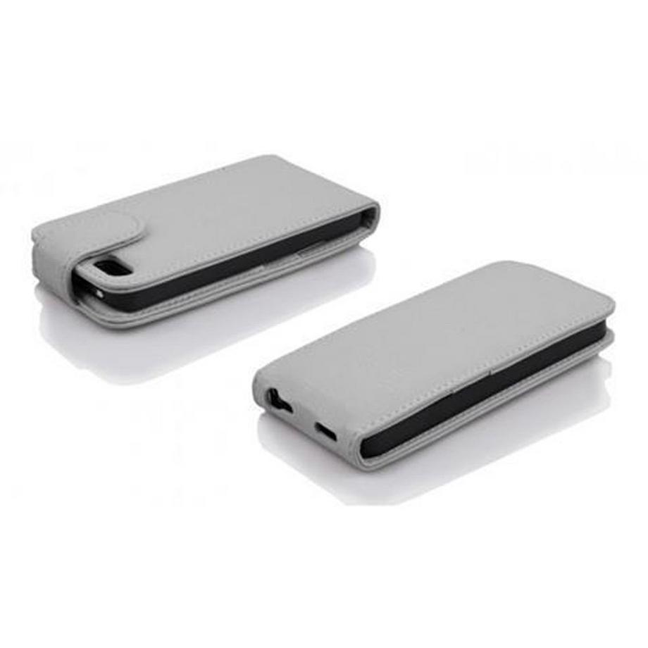 Cadorabo  Housse compatible avec Apple iPhone 5C - Coque de protection au design flip en similicuir structuré 