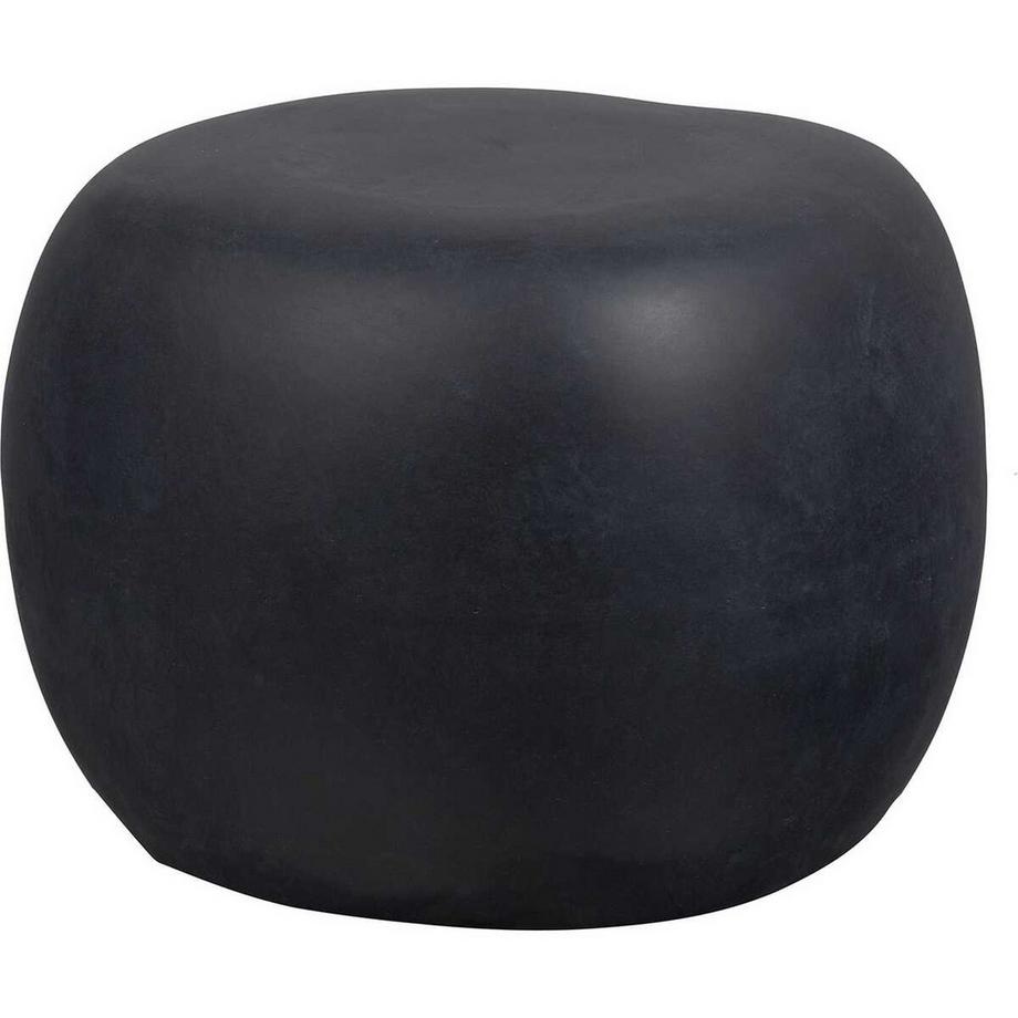 Tavolino Pebble antracite 50x50