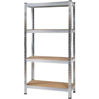 eStore Aufbewahrungsregal, 4 Ablagen - 150 x 75 x 30 cm  