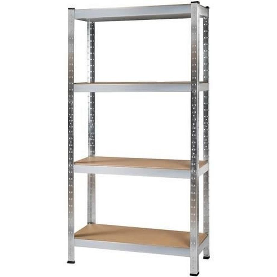 eStore Aufbewahrungsregal, 4 Ablagen - 150 x 75 x 30 cm  