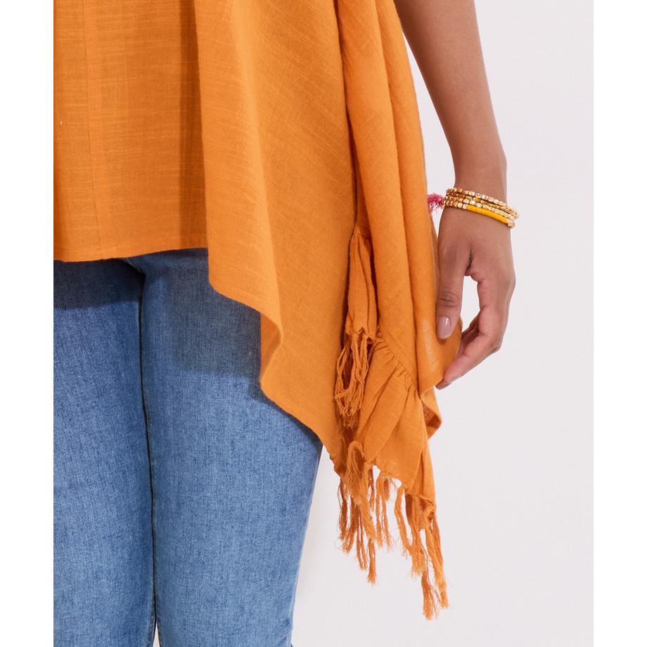 Joe Browns  Tunique À Bretelles Et Petit Pompons Ourlet Mouchoir 