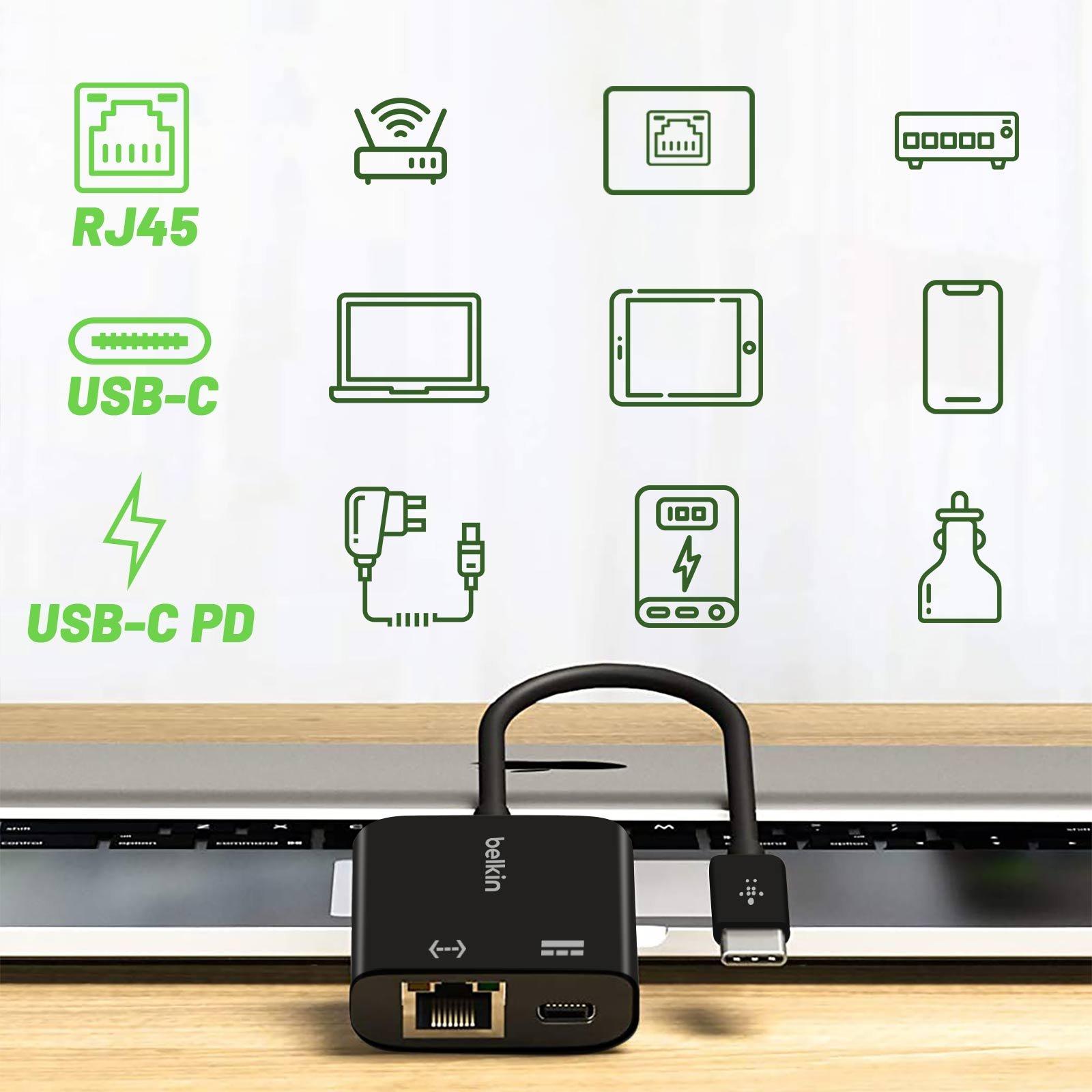 belkin  USB-C / Ethernet Adapter 