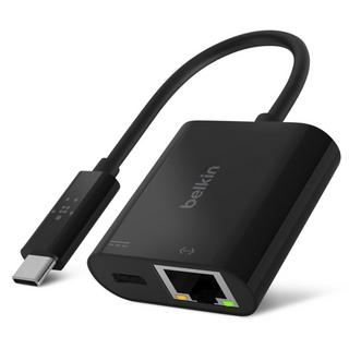 belkin  ADATTATORE DA USB-C A ETHERNET CON RICARICA 60W 