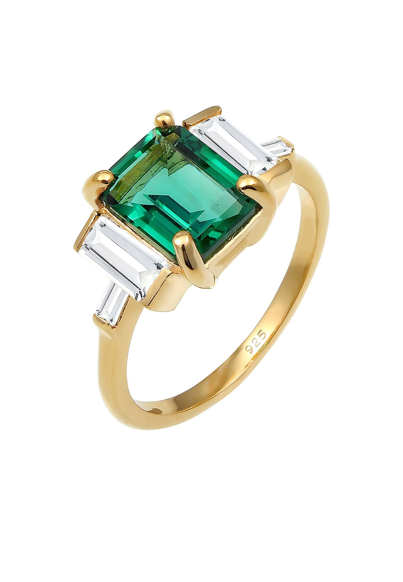 Image of Ring Cocktail Quartz Topas Edelstein Damen Gold 56mm
