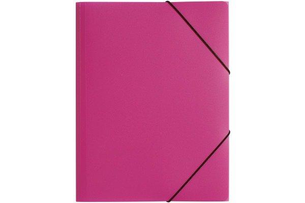 Image of PAGNA Gummizugmappe Trend PP A4 21613-34 3 Klappen rosa PAGNA Gummizugmappe Trend PP A4 21613-34 3 Klappen rosa
