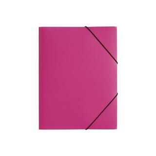 Pagna PAGNA Gummizugmappe Trend PP A4 21613-34 3 Klappen rosa  