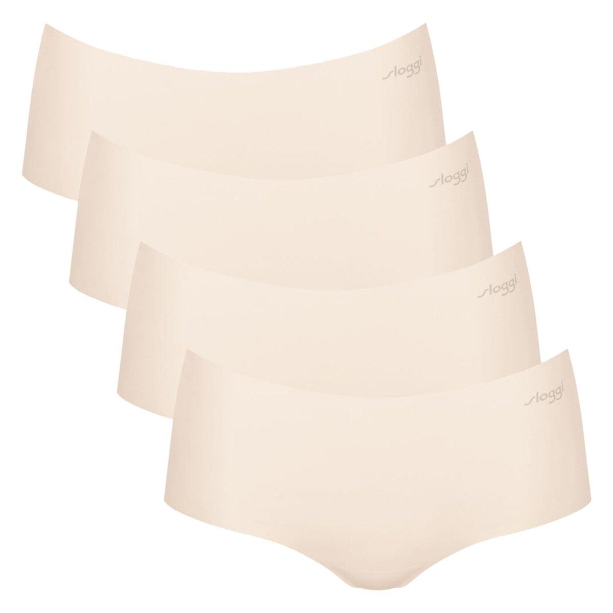 Image of 4er Pack Zero Microfibre 2.0 - Short Slip Damen Offwhite M