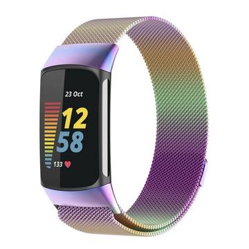 Fitbit Charge 5 - Bracciale Milanese In Acciaio Inossidabile